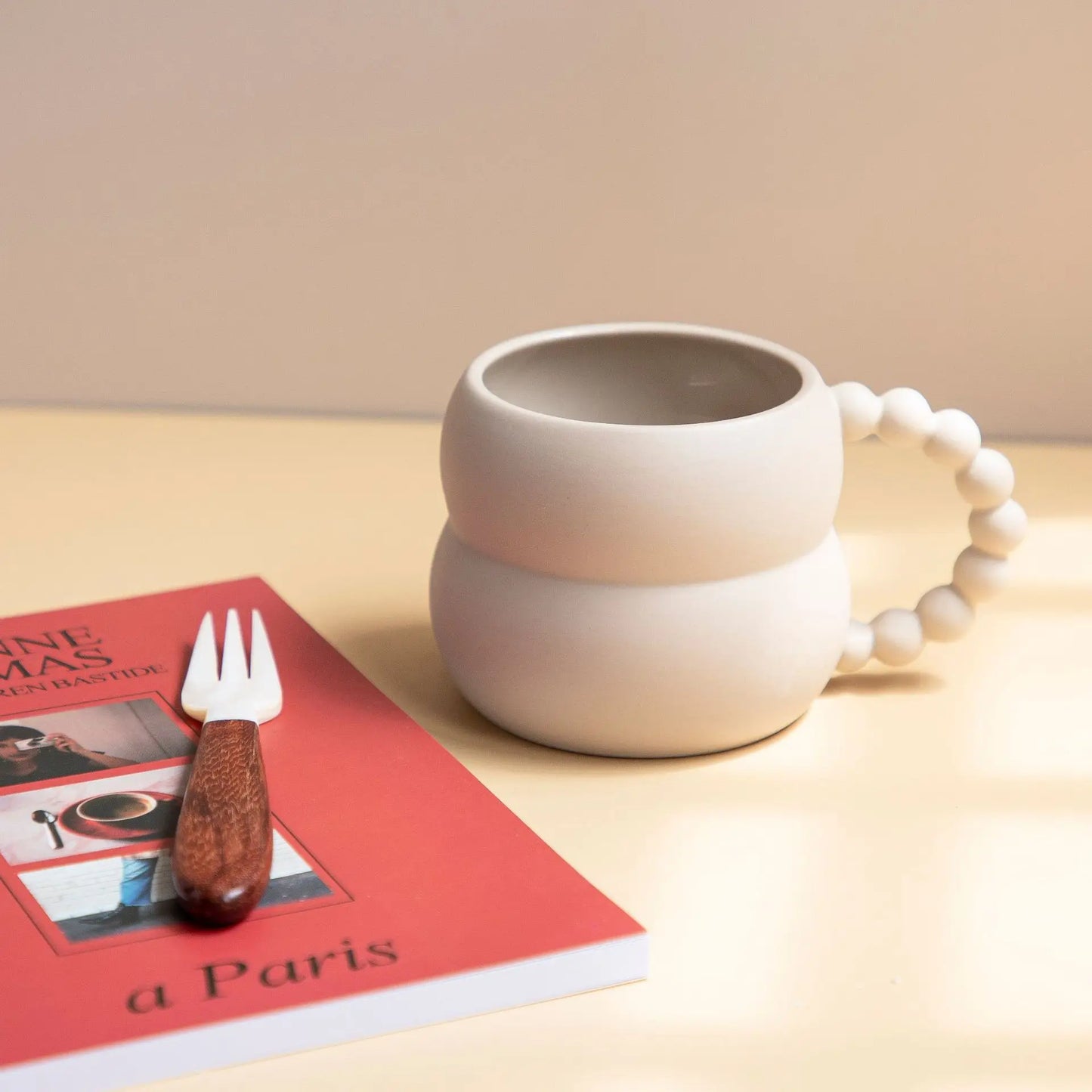 Taza de café de cerámica creativa con mango de la serie de bolas, tazas de porcelana personalizadas, tazas bonitas, regalos de cumpleaños adecuados