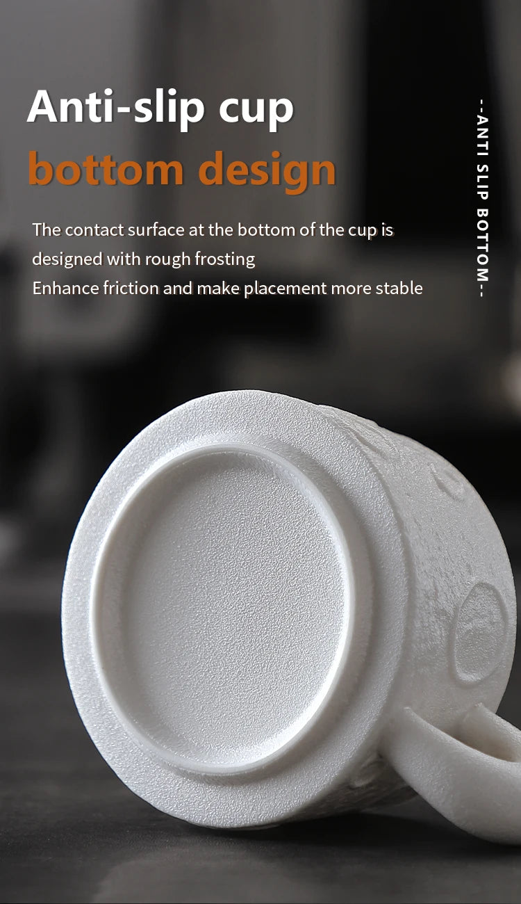 Tazas de cerámica, taza de café Retro con posavasos, taza de té creativa exquisita para la tarde, taza de leche para desayuno, regalo para niña, taza de café, taza de agua