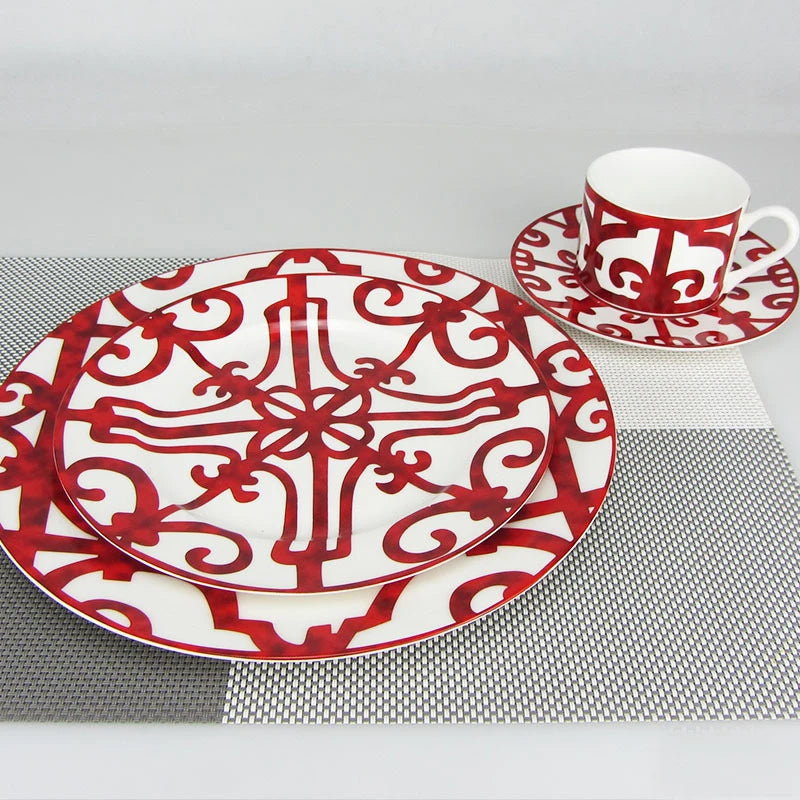 Taza de cerámica roja para café, té y leche con asa, regalo novedoso con caja original, gran oferta