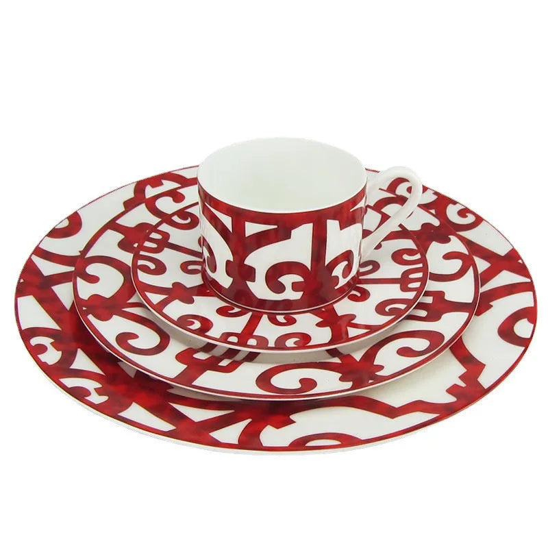 Taza de cerámica roja para café, té y leche con asa, regalo novedoso con caja original, gran oferta