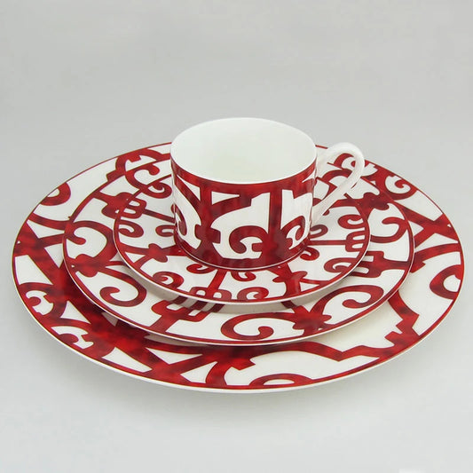 Taza de cerámica roja para café, té y leche con asa, regalo novedoso con caja original, gran oferta